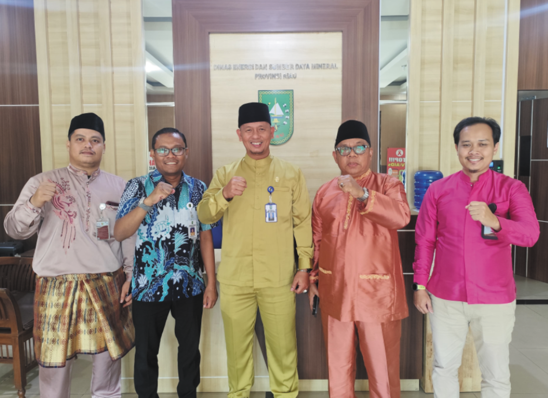 Direktur PT Riau Petroleum Mahato Melakukan Kunjungan Silaturahmi dengan Dinas ESDM Provinsi Riau